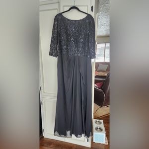Mother Of the Bride Gray Dress